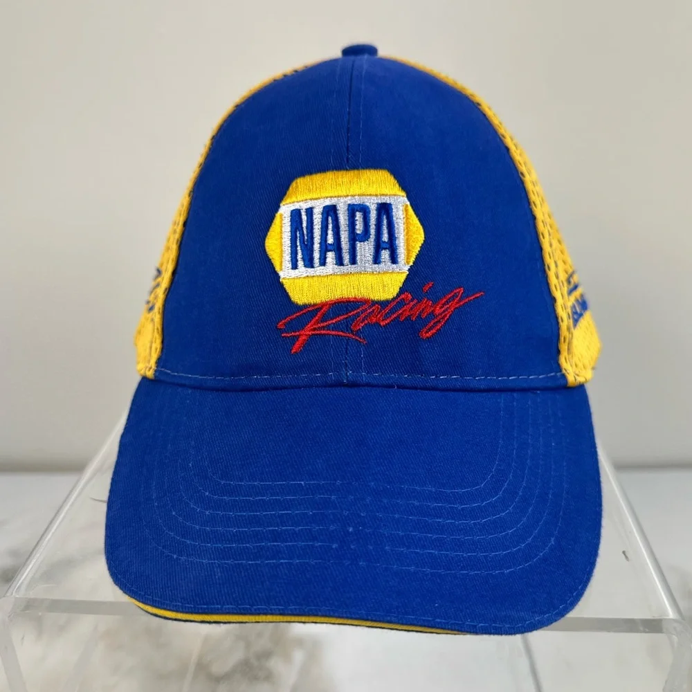 Team NAPA Racing Blue & Gold Hat Cap Adjustable Sports